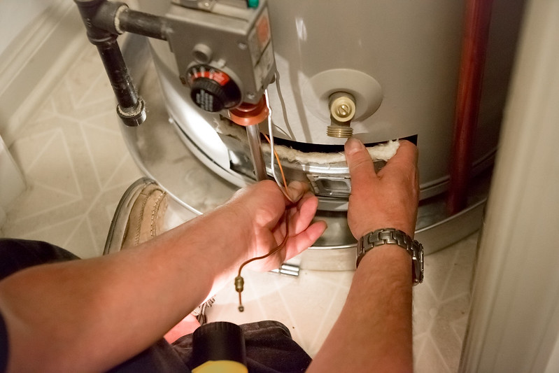 Electric water heater failure
